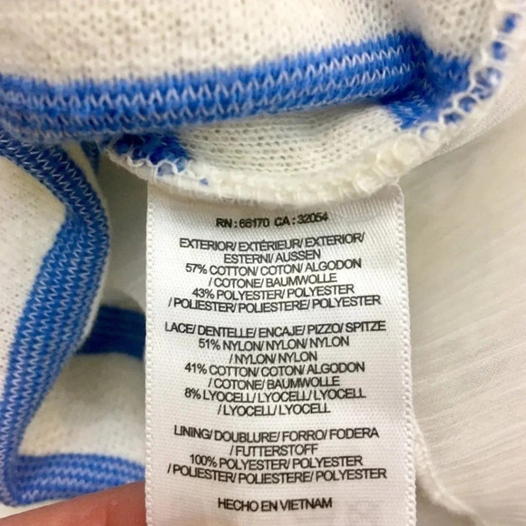 Anthropologie Sullivan + James Ingleside Twist Back Lace Top - Picture 5 of 6